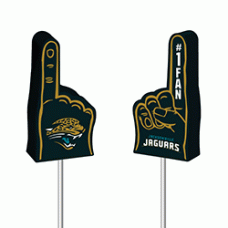 Jacksonville Jaguars #1 Antenna Topper Finger / Dashboard Buddy (NFL Football) 
